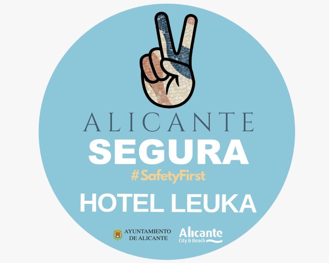 Hotel Leuka Alicante Bagian luar foto
